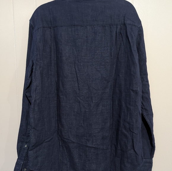 Club Monaco Inverse Ikat Men's Button Down Cotton Shirt Size Small - Picture 5 of 7